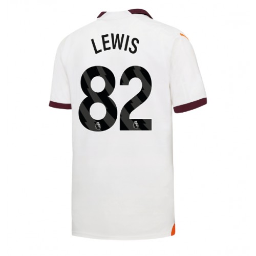 Fotbalové Dres Manchester City Rico Lewis #82 Venkovní 2023-24 Krátký Rukáv